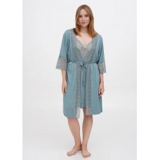Комплект (нічна сорочка, халат) Cotpark M,L,XL,2XL 16197